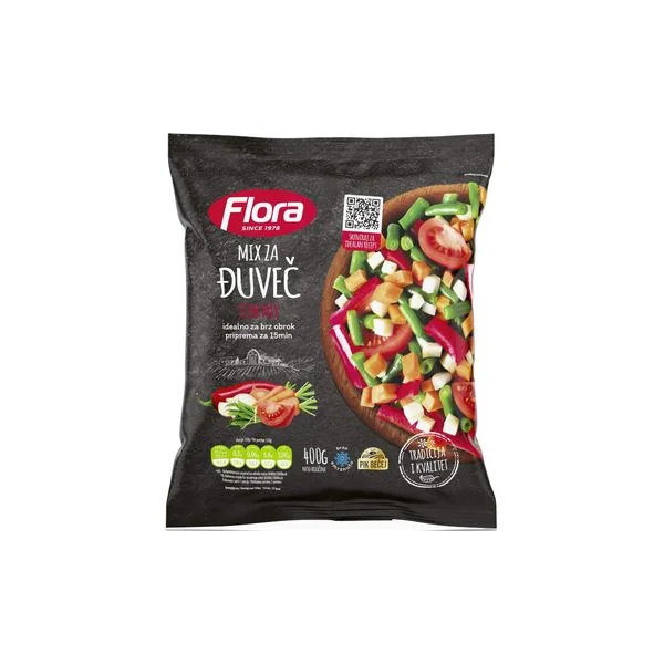 Povrće meš za đuveč smrz 400g Flora