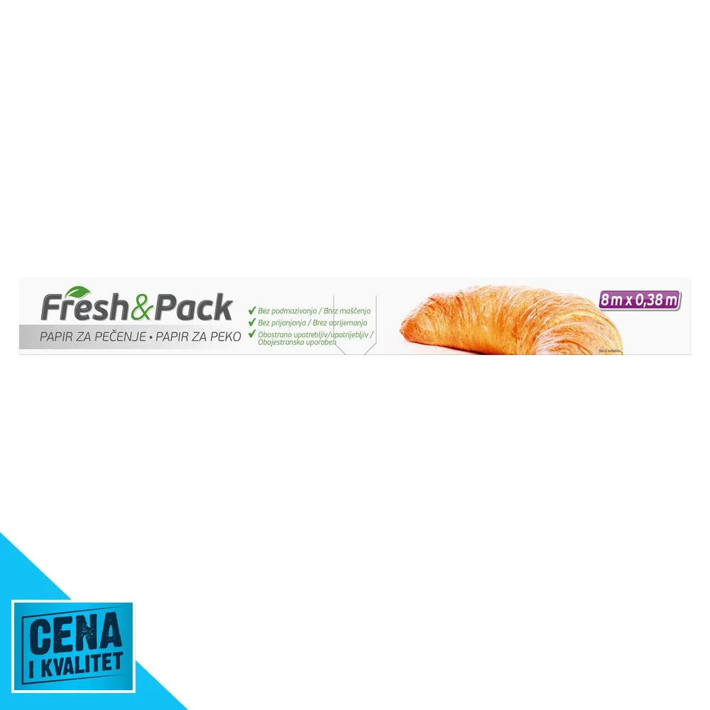 Papir za pečenje Fresh&pack 8m
