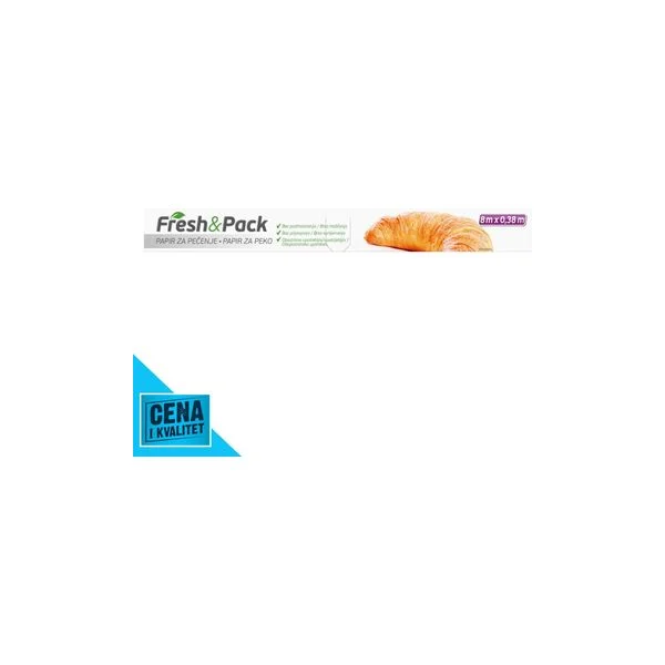 Papir za pečenje 8m Fresh&pack
