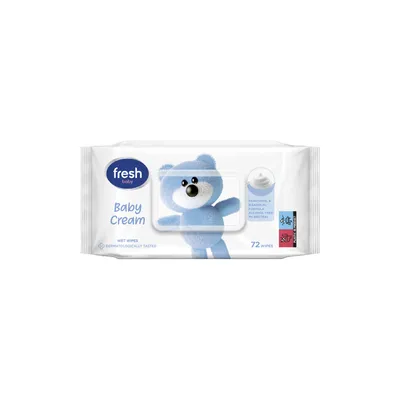 Vlažne maramice baby cream 72/1 Fresh