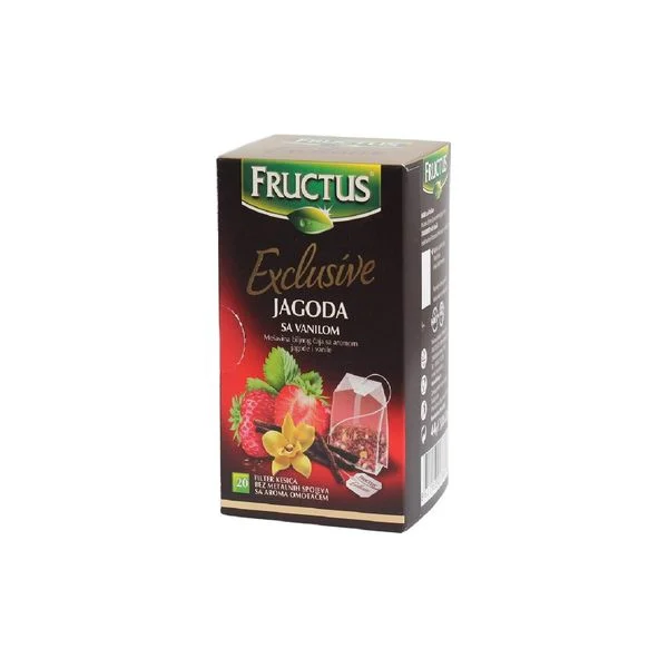 Caj f.jagoda sa vanilom 20/1 exclusive Fructus