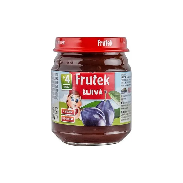 Kašica frutec šljiva 120g fructal