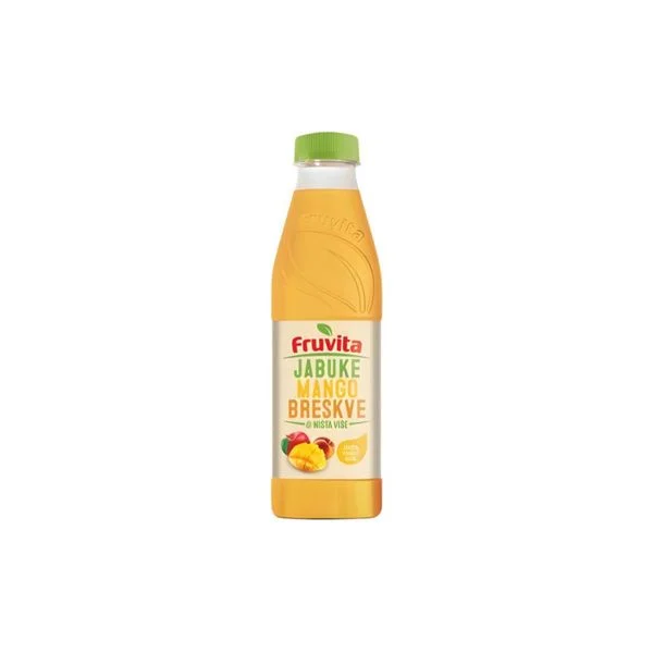Sok jabuka, mango, breskva & ništa više 0.8l fruvita