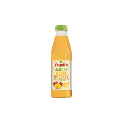 Sok jabuka, mango, breskva & ništa više 0.8l fruvita