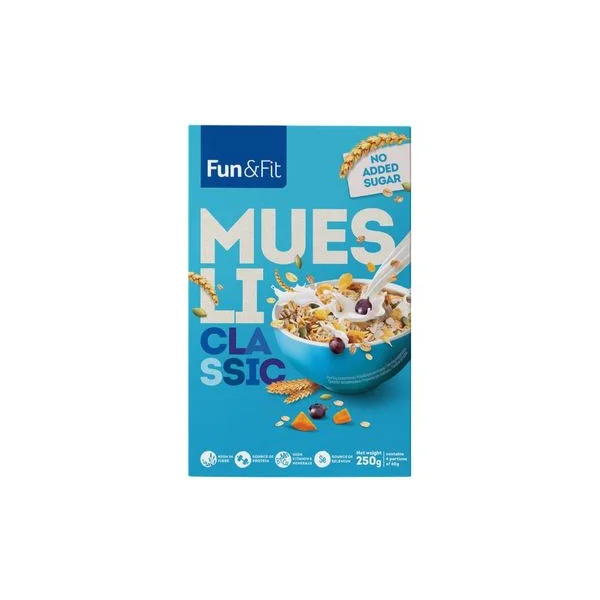 Musli classic 250g abc