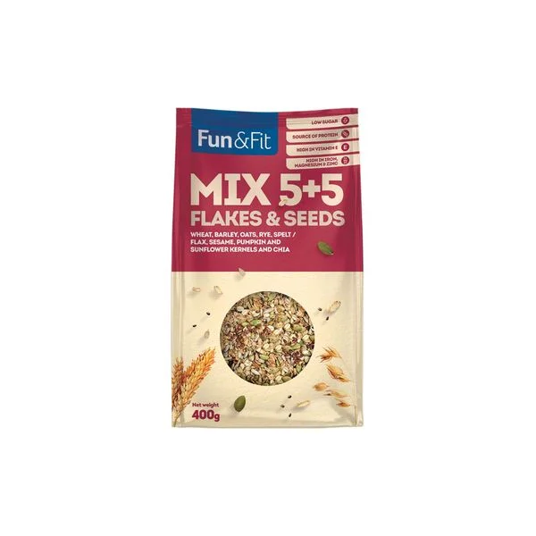 Pahuljice mix 5+5 400g Fun&fit