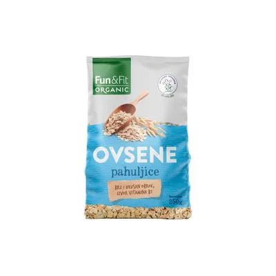 Pahuljice ovsene Fun&fit org 250g