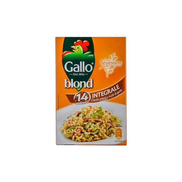 Pirinac riso gallo blond integrale 500gr