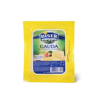 SIR GAUDA 45%mm 250gr BISER