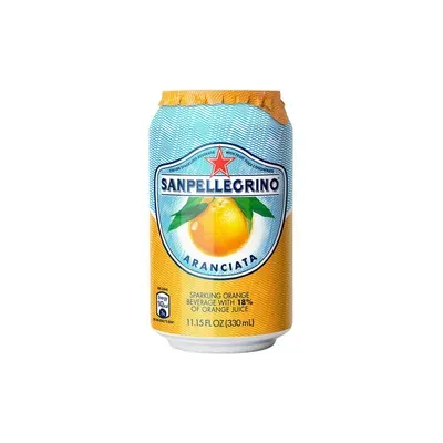 Sok san pellegrino aranciata pomorandza gaz. 0.33l lim