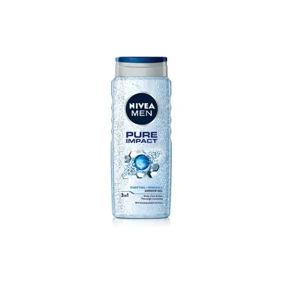 Nivea gel za tuširanje muški pure impact 500ml