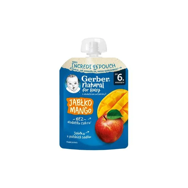 Pouch jabuka mango 80g Gerber