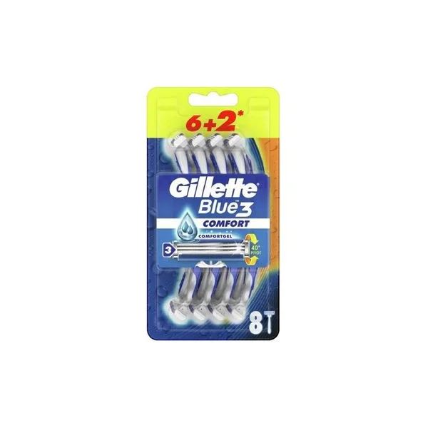 Gillette blue 3 6+2 s Nelt Co
