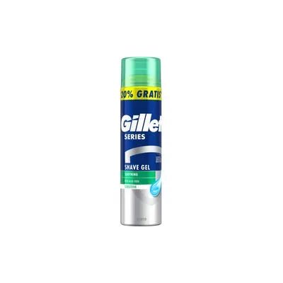 Gel za brijanje soothing Gillette 200ml+40ml