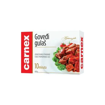 Goveđi gulaš 400g Carnex