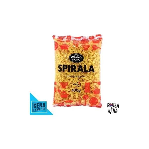 Testenina spirala 400g Grano Doro