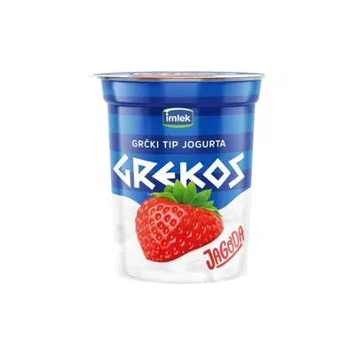 Jogurt grekos jagoda 400gr mlekara subotica