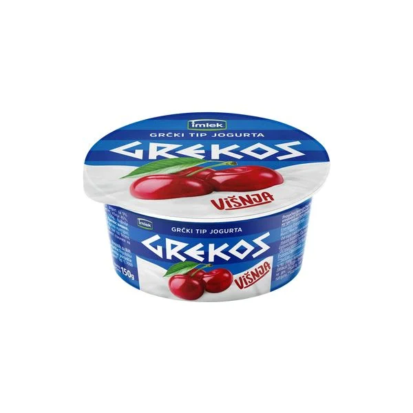 Voćni jogurt Grekos višnja 150g imlek