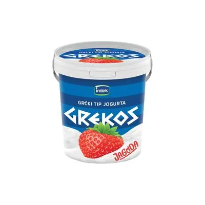 Jogurt grekos jagoda 700gr mlekara subotica
