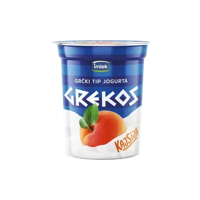 Jogurt grekos kajsija 400gr mlekara subotica