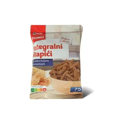 Grisine integralne susam Premia 75g