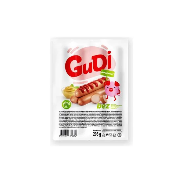 Gudi delikates virsla 205gr nelt