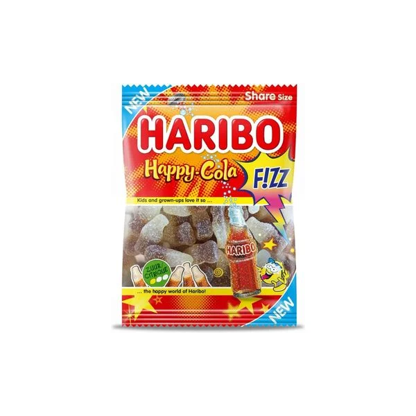 Bombone happy cola fizz 100gr