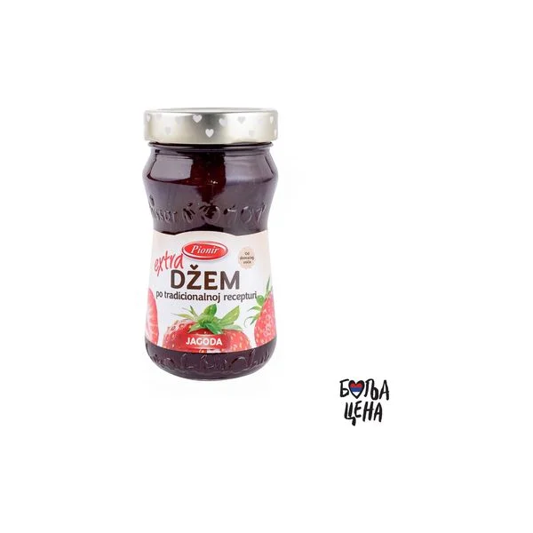Džem jagoda ekstra 360g Pionir
