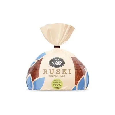 Hleb ruski rezani 350g Grano Doro