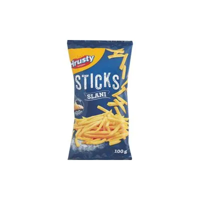 Čips štapići slani 100g Hrusty