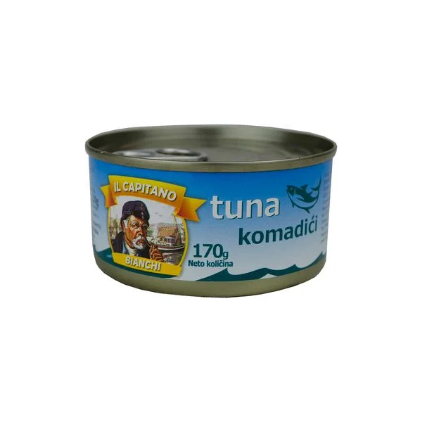 Tunjevina komadici superior 170gr il capitano