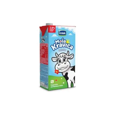 Mleko trajno moja kravica 2.8mm 1l Imlek