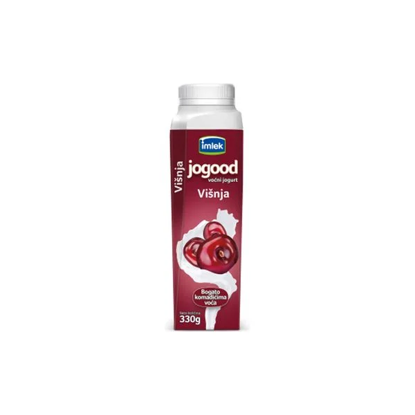 Jogurt Jogood višnja 2.8%mm 330ml. imlek