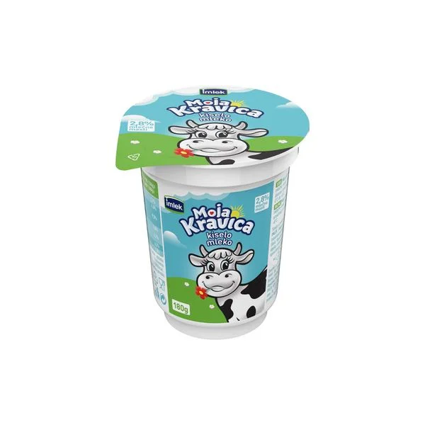 Kiselo mleko 2,8% 180gr čaša imlek