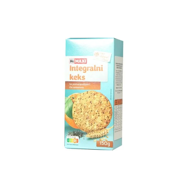Integ.keks pomorandza&cija seme Maxi150g