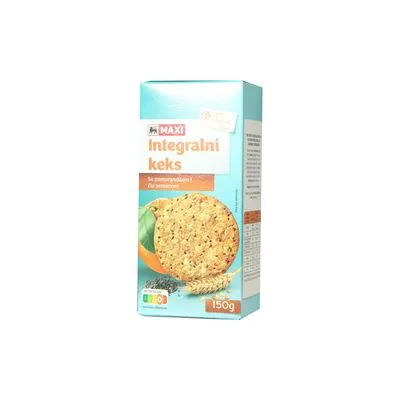 Integ.keks pomorandza&cija seme Maxi150g