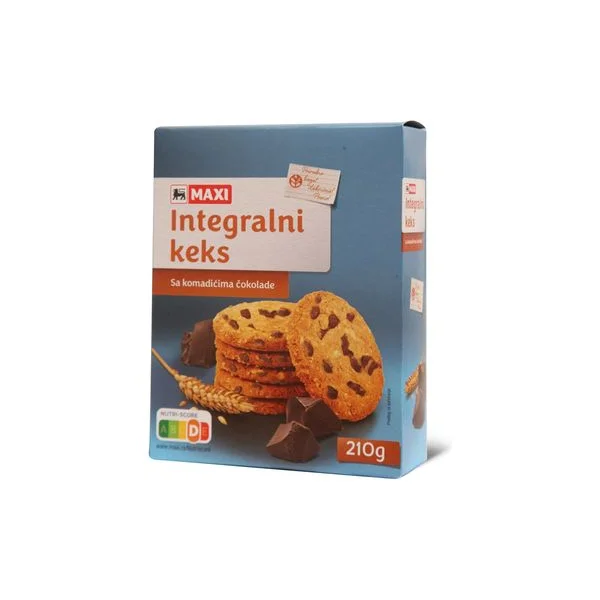 Integr.keks komadici cokol. Maxi 210g