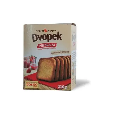 Dvopek integralni 210g don don