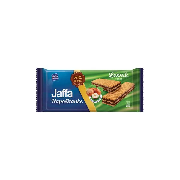 Napolitanka lešnik 187g Jaffa