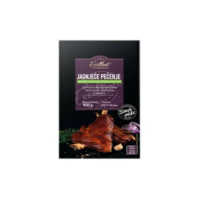 Jagnece pecenje 600g
