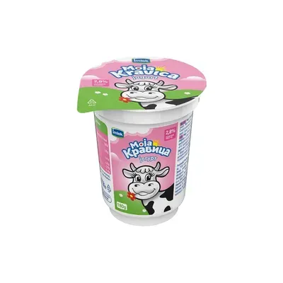 Jogurt kravica 2,8% 180g čaša imlek