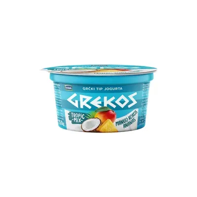 Grekos jogurt tropik mix 150g čaša imlek