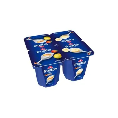 Voćni jogurt breskva/kruška/banana 4.5%mm 125g Fruetto