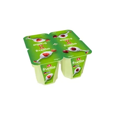 Voćni jogurt jagoda/trešnja 0.2%mm 125g Fruetto