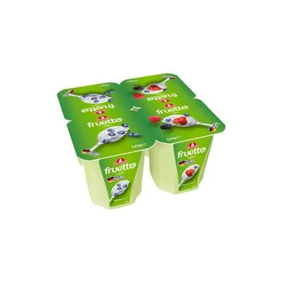 Voćni jogurt šumsko voće/borovnica 0.2%mm 125g Fruetto