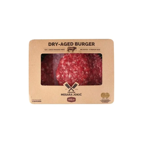 Dry aged burger 400g jokić