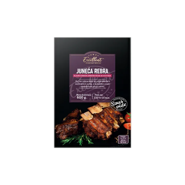 Juneca rebra 600g