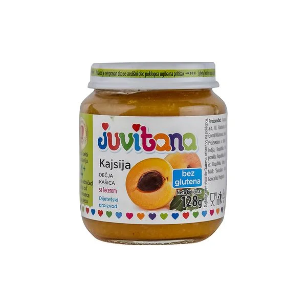 Kašica kajsija juvitana 128gr