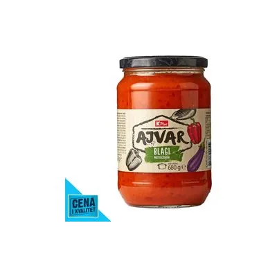 Ajvar blagi sa povrćem 680g K Plus
