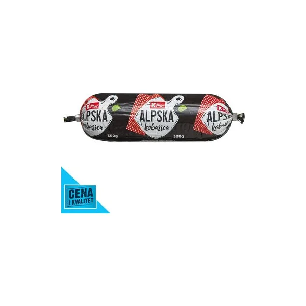 Kobasica alpska mini 300g K Plus